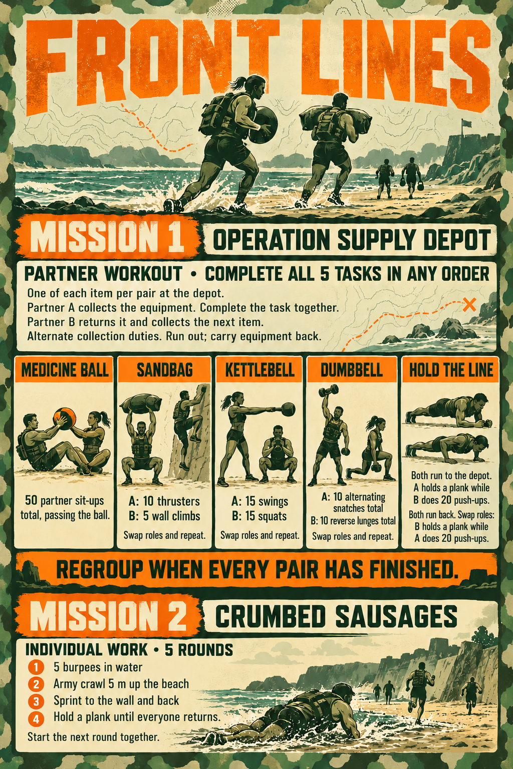 Front Lines workout image
